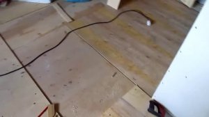 фанерный пол своими руками