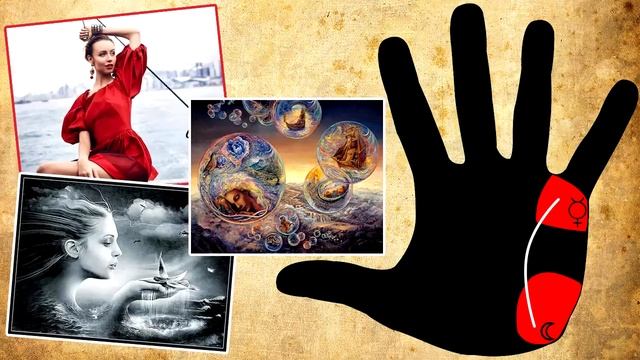 линия ИНТУИЦИИ (в общем) / хиромантия / Кладезь Хиромантии