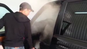 Обработка салона авто средством "Сухой туман" г.Ливны