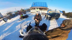 Прохват на Китайских Снегоходах, они едут лучше чем утилитарные