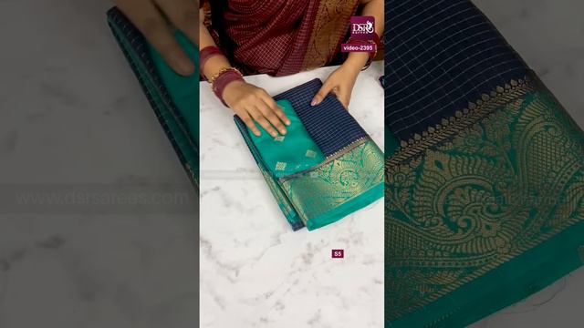 Video: 2395 | Viscose sarees with Pallu n blouse @ 1150+$ | Booking: 9443143352 | www.dsrsarees.com смотреть онлайн
