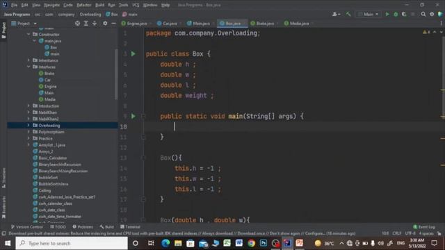 what is constructor overloading in java || java tutorial