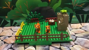 Детское видео. Машинка Мотя. (Лего.Лего Дупло. Зоопарк.)