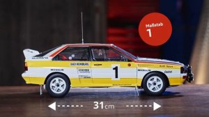 Audi Quattro A2 Monte-Carlo 1984 Hachette/IXO Allemagne 1/8