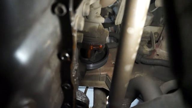 Dodge Caliber Замена помпы