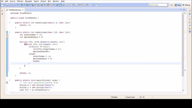 SubString Lookup Part 1 - Java смотреть онлайн