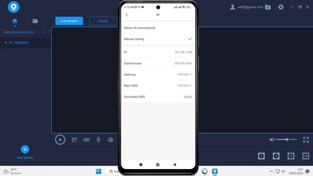 Cara Setting IP Static Kamera V380 смотреть онлайн