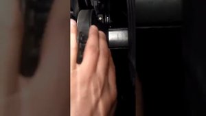 Натяжка ремня генератора. Экскаватор hyundai