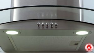 Вытяжка Krona Eleanora 600 inox push button