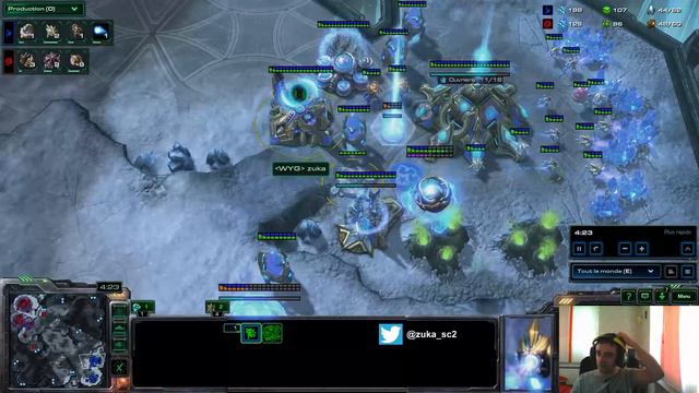 Starcraft 2 LotV - PvZ Sanctionner les double hatch first смотреть онлайн