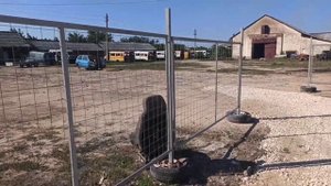 Переносной забор своими руками
