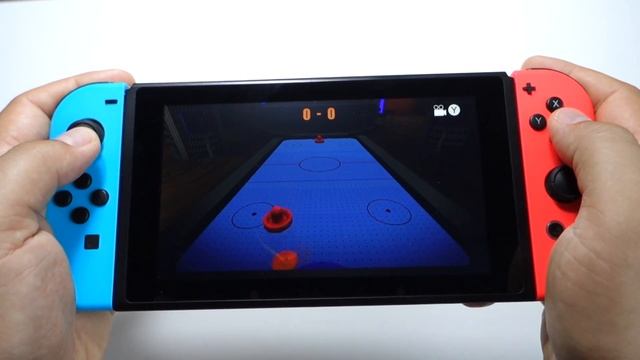 Air Hockey Nintendo Switch gameplay смотреть онлайн