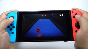 Air Hockey Nintendo Switch gameplay