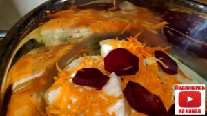 Капуста квашеная. Полезный рецепт хрустящей пилюски#солимкапусту#капустасосвеклой.Пилюска капуста.