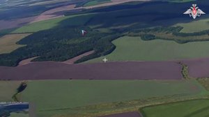 Удар «Торнадо-С» по колонне ВВСТ ВСУ