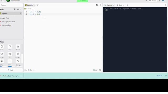 Data types in javascript , how to check datatype ,type of operator