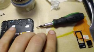 Разоборать Asus Zenfone Max pro Zb602kl, замена динамика , замена платы зарядки
