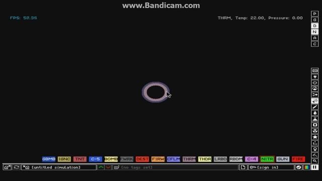 Гравитационная бомба в The Powder Toy!!! смотреть онлайн