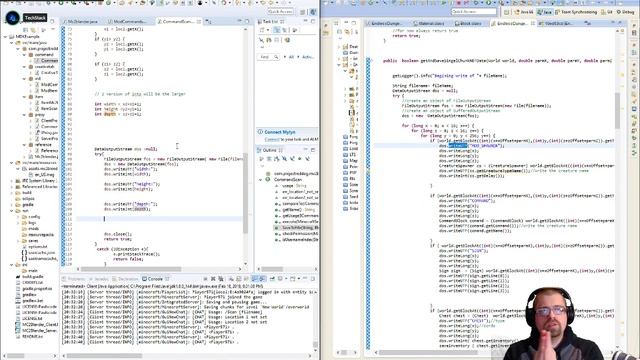Twitch stream : Making a Minecraft mod to transfer Builds to blender February 18, 2019 смотреть онлайн