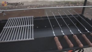 Крутая беседка с мангалом и печкой под казан ММ26П