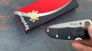 Нож складной Spyderco SC10FPSBKRD Endura 4 Black, Red Line