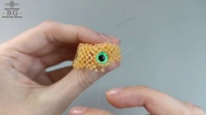 Мастер-класс Кот в сапогах из Бисера/ Часть 1. Голова, Мордочка, Уши