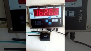 Выносное табло по радиоканалу к терминалу Тензо-М