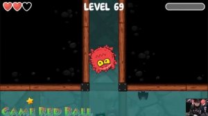 BILBERRY BOSS VS RED BOSS BALL VOLUME 5 in Red Ball 4 EPISODE 5 PERFECT 'INTO THE CAVE' All Levels
