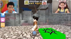 ESCAPE THE LAVA DUNGEON! MarMar's HARDEST Roblox OBBY ever!!