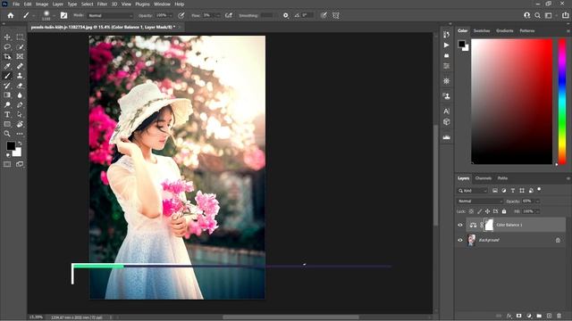 Color Grading with a "single" Adjustment Layer | Photoshop Crash Course Day 09 of 13 смотреть онлайн