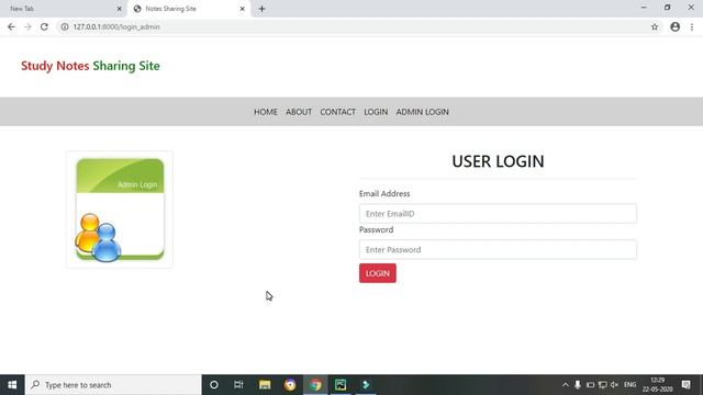 #7 Python Django Project  | Notes Sharing Site  | Hindi