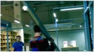 Монтаж окон ( офисных перегородок  из алюминия )