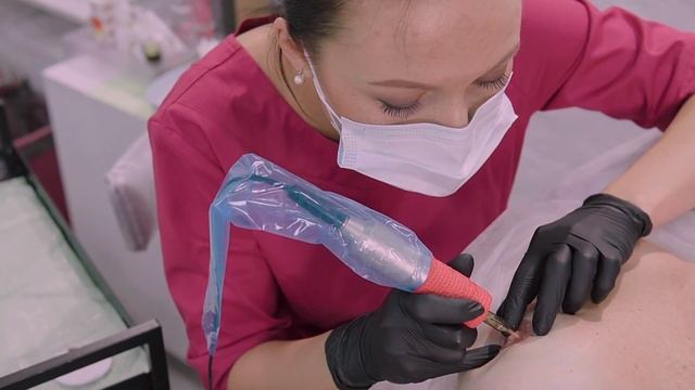 Татуаж ареол для Даны Борисовой