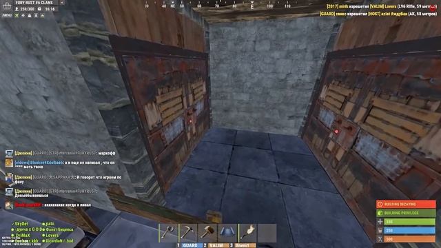 ТОП КЛАН НА КЛАНОВОМ СЕРВЕРЕ FURY RUST 2020 ЧАСТЬ 1 В РАСТ / RUST смотреть онлайн