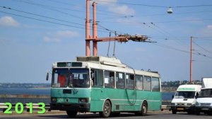 Троллейбус ЛАЗ 52522 №3160 г Николаев проект "Ушедшие в историю" выпуск 2