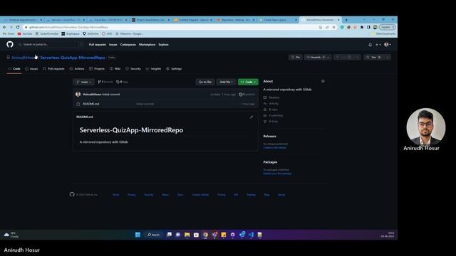 Mirroring Git lab and GitHub Repositories #cicd #git смотреть онлайн