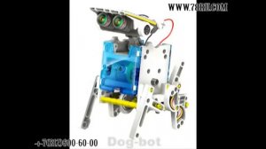 Квантум Конструктор на солнечной батарее 14 in 1 Solar Robot Kit