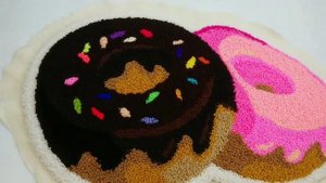 Как сделать коврик в ковровой технике?