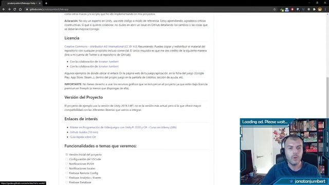 Presentación proyecto Unity3D - Integraciones, trucos y consejos. (Capítulo #0)