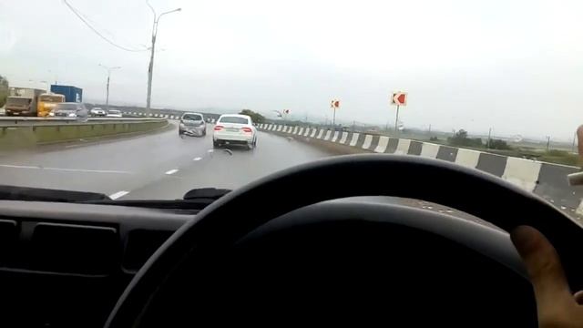 Поездка домой на  RAV4