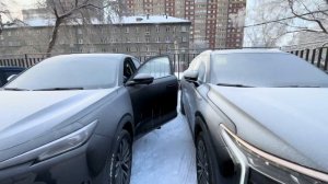 Холодный запуск Китайских кроссоверов в Сибири. Заводим в мороз EXEED RX и CHANGAN UNI-K