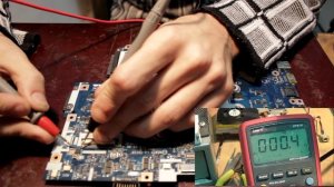 Видеоотчет: Compal LA-5911P не включается