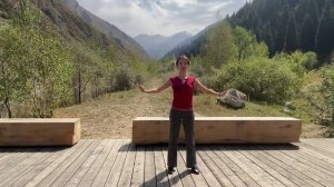 Язык танца. Урок  2. Казахский танец . Комбинация 1