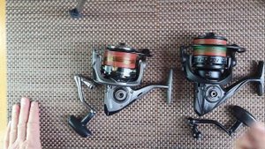 Сравнение рыболовных катушек Carp Pro D-Carp 5500 и Brain NRG SE 5500 S
