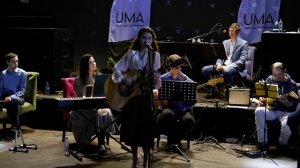 Анастасия Кораблёва на концерте "Вокальной Мастерской" (клуб "Uma", май, 2022)