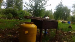 Стреляем на даче из пневматического пистолета Gletcher APS NBB (Стечкина) / We shoot at the village