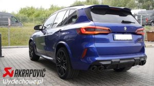 BMW X5 M F95 | Akrapovic Slip-on Line Exhaust | Wydechowe.pl