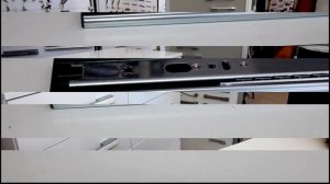 Демонстрация направляющей с доводчиком VERSALITE PLUS от GTV
