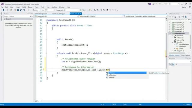 Programación Windows Forms C# 25 --- DataGridView смотреть онлайн