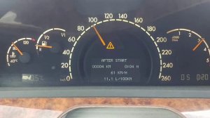 Mercedes W220 3.2 CDI Acceleration